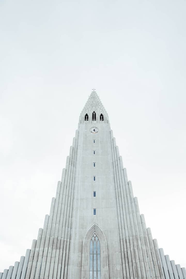 grey concrete cathedral